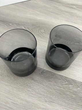 The Unforgettable Water Smoky Glass Tumbler Set - 2 Pieces
